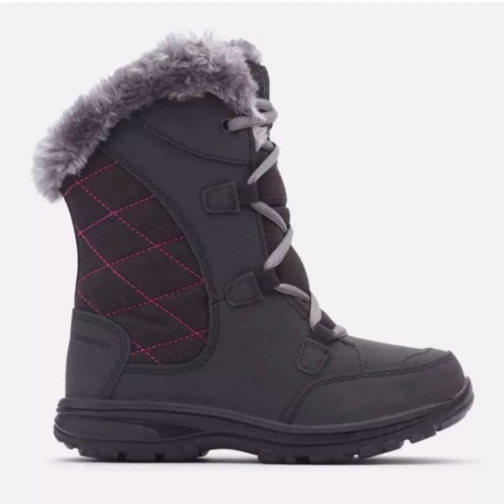 Columbia Big Kids' Ice Maiden Lace II Boot Snow Size 5